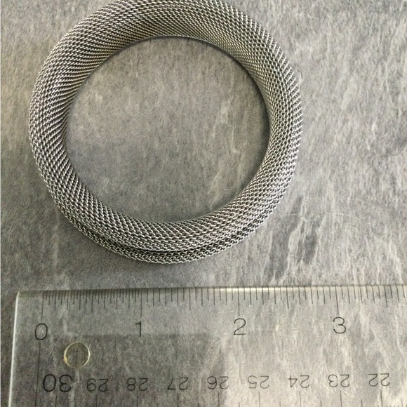 Vintage MFA Mesh Bangle Bracelet - Picture 5 of 6